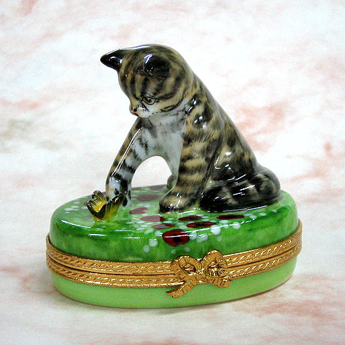 リモージュボックス猫